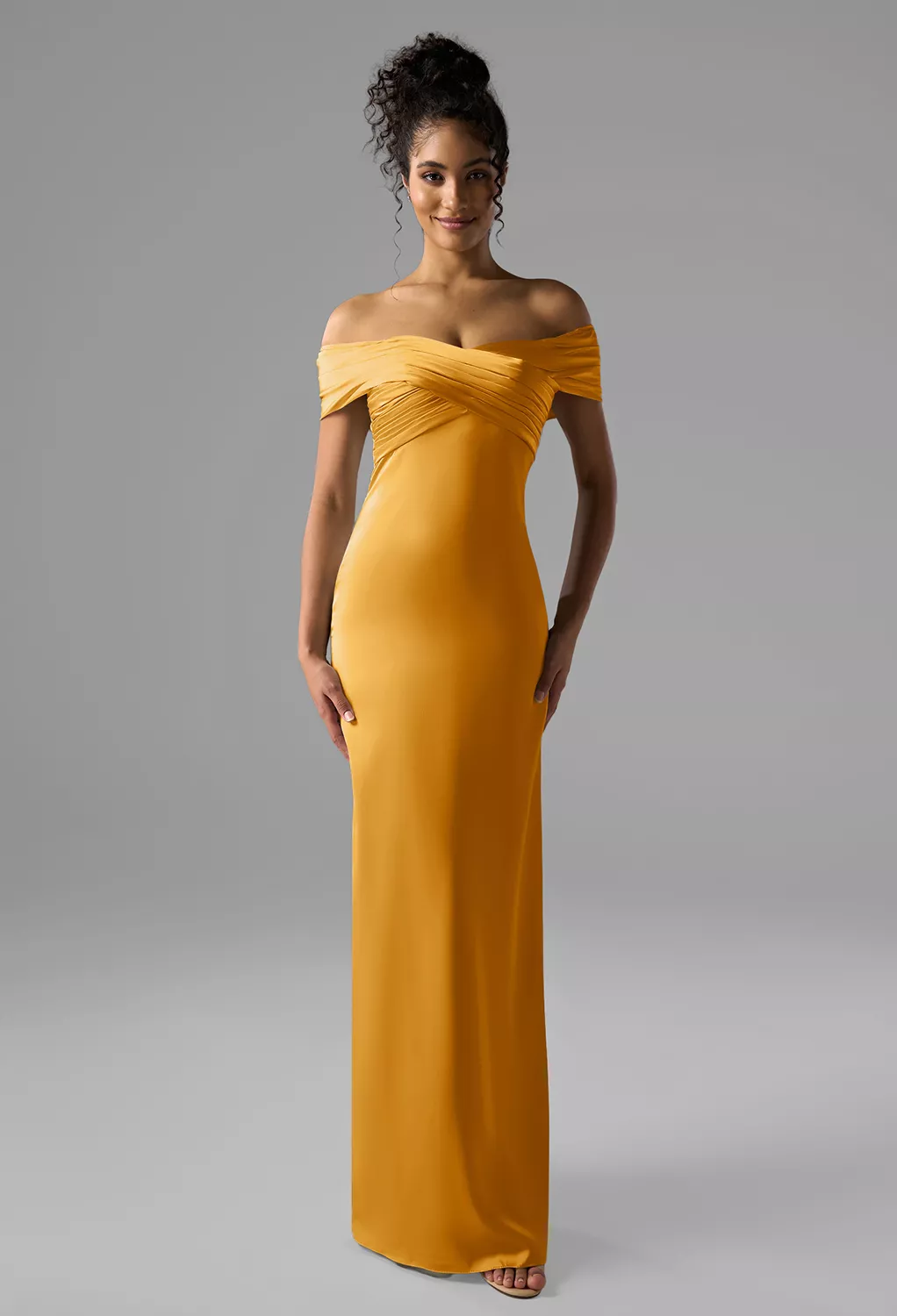 AW Meghan Mango  Long Bridesmaid Dresses